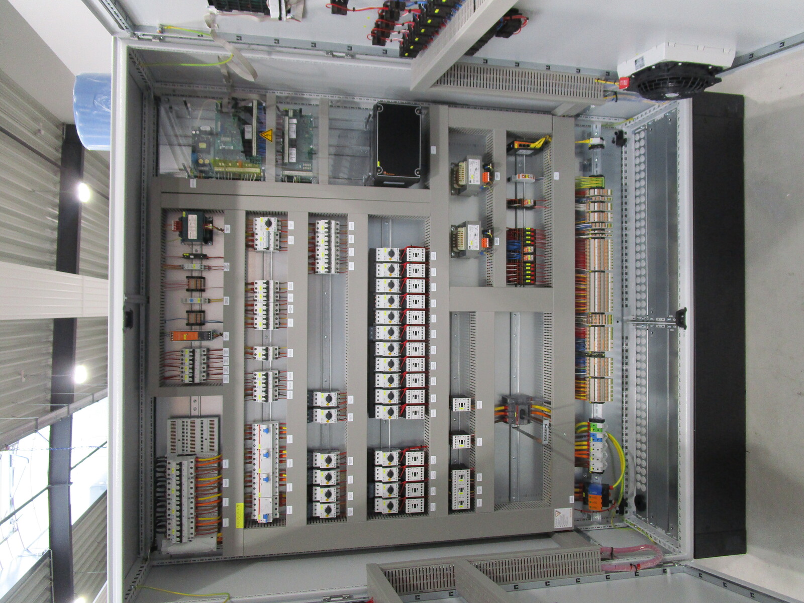 Control cabinet broiler house B climate/feeding/lighting